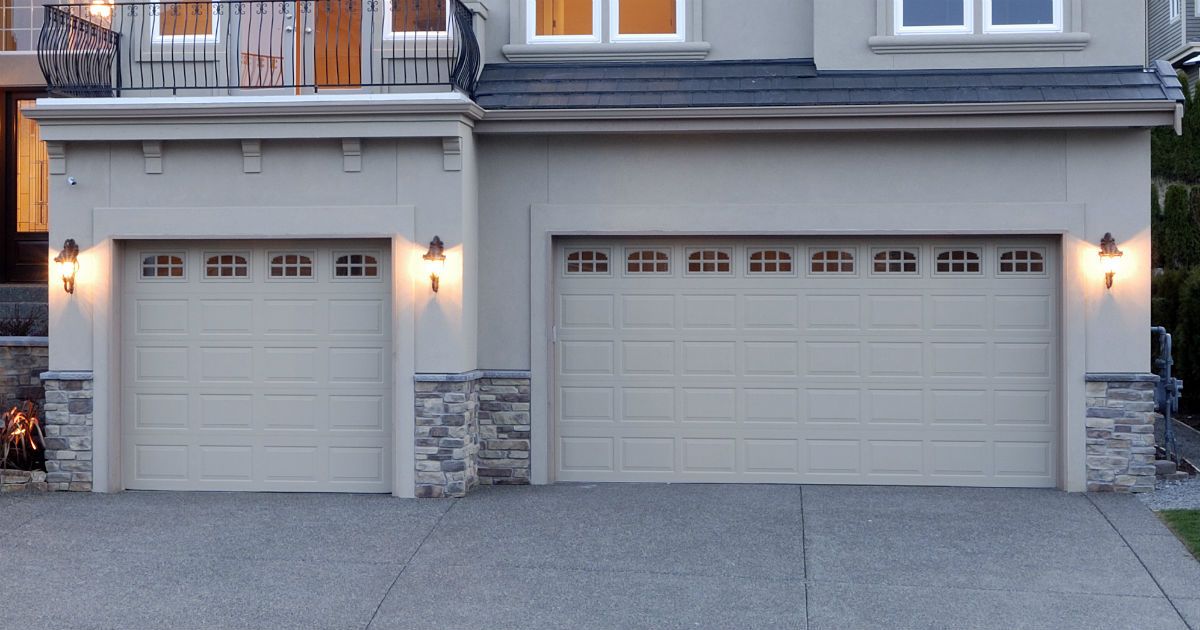 Garage doors Jersey Village completed project